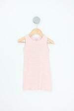vestido kids listrado 