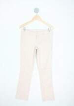 calça de tecido naf naf feminina estampada 