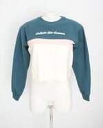blusa mattel feminina bicolor com recortes