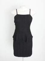 vestido handbook feminino preto com forro