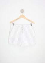 saia C&A feminina estampada 