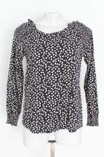blusa aishty feminina preta com poás