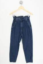 calça jeans Renner feminina azul com cós com elástico
