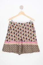 saia zara feminina estampada