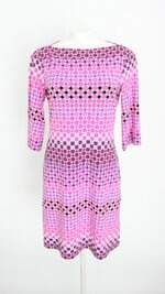 vestido donna morgan feminino estampado 