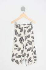 calça de tecido zara kids estampada
