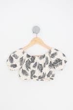 blusa zara kids estampada
