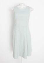 vestido tvz feminino verde estampado com recortes