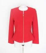 casaco tahari feminino vermelho
