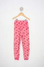 calça de pijama C&A kids rosa estampada