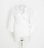blusa feminina branca com jabô