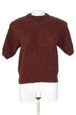 blusa de tricô lausane feminina vermelha