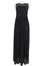 vestido H&M feminino preto com renda