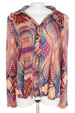 camisa daniella martins feminina estampada 