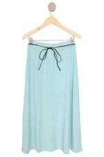 saia Talita Kume feminina azul com forro