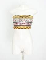 top forever21 feminino estampado 