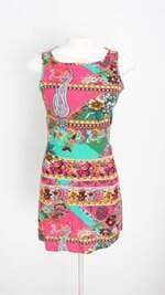 vestido Blue Steel feminino estampado 