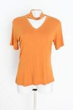 blusa max glamm feminina laranja
