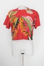 blusa malagueta feminina estampada