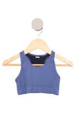 top kids azul com recortes