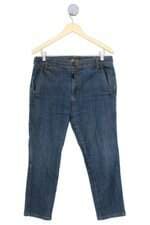 calça jeans king 55 feminina azul