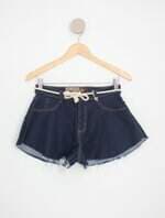 shorts jeans causar feminino azul