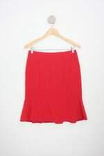 saia makenji feminina vermelha com forro