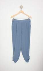 calça de tecido aishty feminina azul