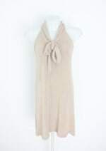 vestido C&A feminino bege