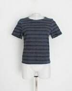 blusa zara feminina azul