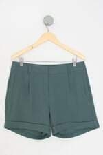 bermuda C&A feminina verde