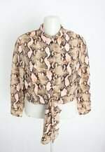 camisa riachuelo feminina estampa animal print 