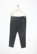 calça de tecido zara feminina preta