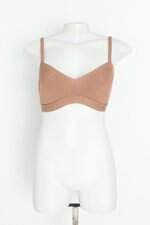 top zinzane feminino marrom