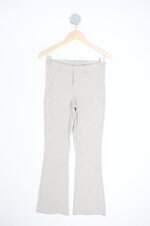 calça de tecido cotton colors feminina bege