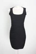 vestido guess feminino preto com forro