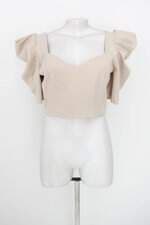 blusa sullyn modas feminina bege