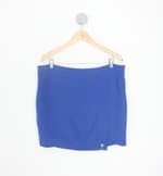 saia carmim feminina azul