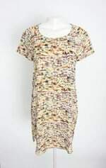 vestido luigibertolli feminino estampado