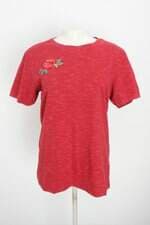 blusa riachuelo feminina vermelha com bordado