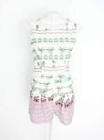 macaquinho say so feminino estampado