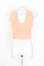 regata de tricô C&A feminina rosa