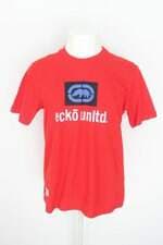 camiseta ecko masculina vermelha com silk