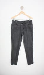 calça de sarja bivik feminina preta