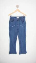 calça jeans dzarm feminina azul