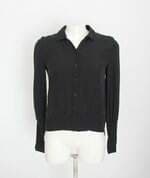 camisa theyskens' theory feminina preta