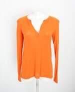 blusa animale feminina laranja