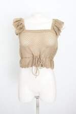 blusa cheroy feminina dourada