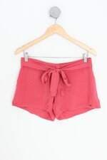 shorts hering feminino rosa com faixa na cintura