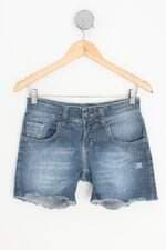 shorts jeans feminino azul